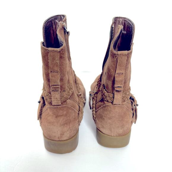 Teva Delavino Brown Suede Boot, Ankle Height, Zipper, Arch Support, Size 7 - Picture 6 of 7